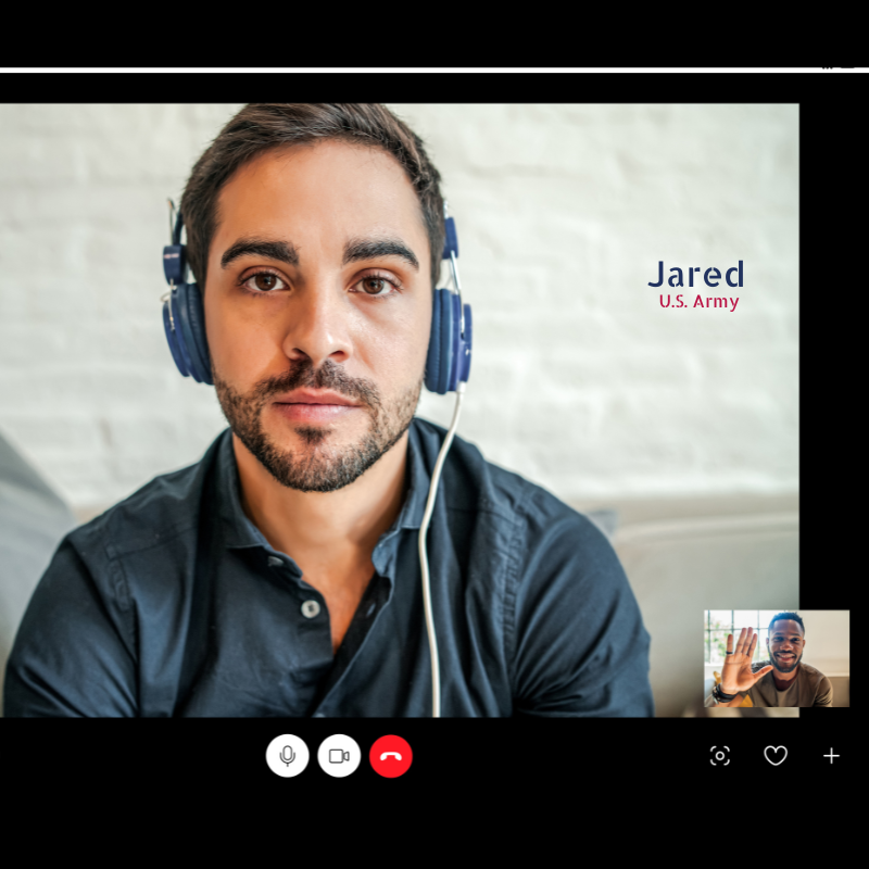 Video call background